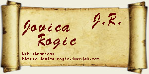 Jovica Rogić vizit kartica